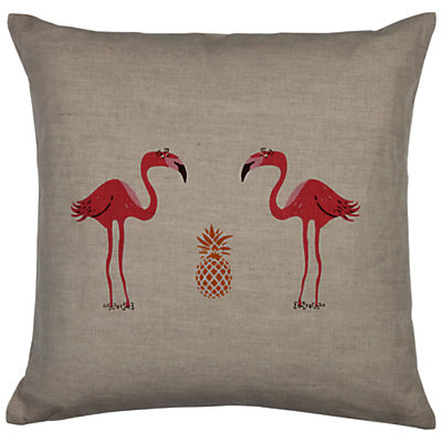 Fenella Smith Flamingo and Pineapple Cushion Fenella Smith Flamingo and Pineapple Cushion